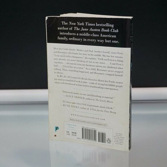We Are All Completely Beside Ourselves by Karen Joy Fowler 2014 Paperback - Picture 3 of 6